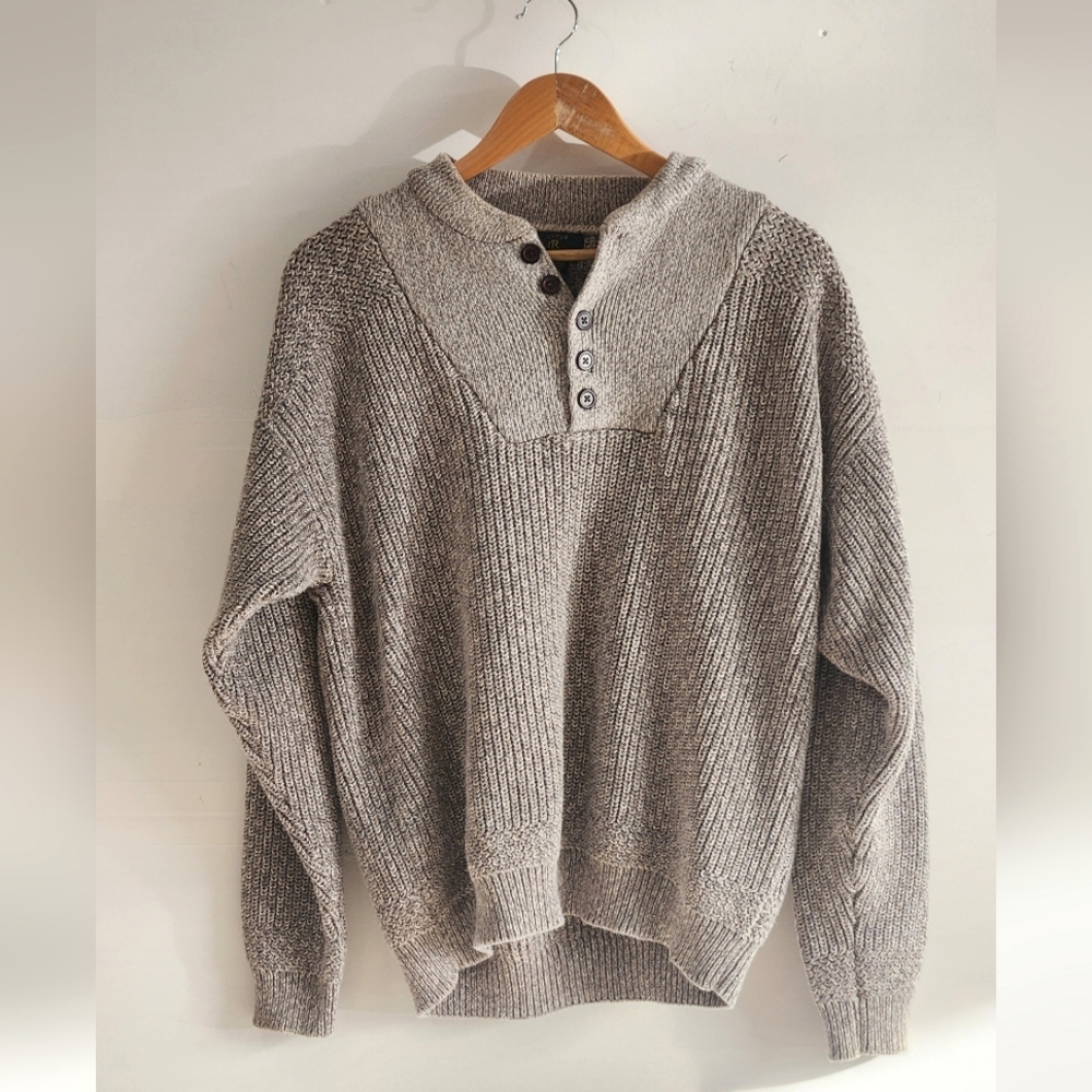 Vintage 90s Club Room Cable Knit Sweater